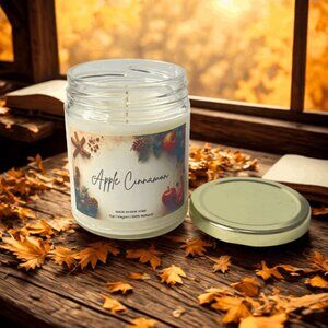 7oz Soy Wax Apple Cinnamon Candle